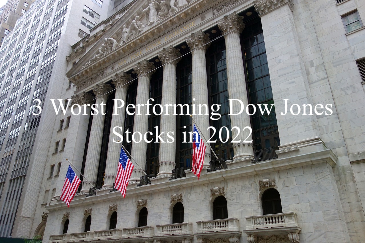 3 Worst Performing Dow Jones Stocks In 2022 Best Stocks Dividends